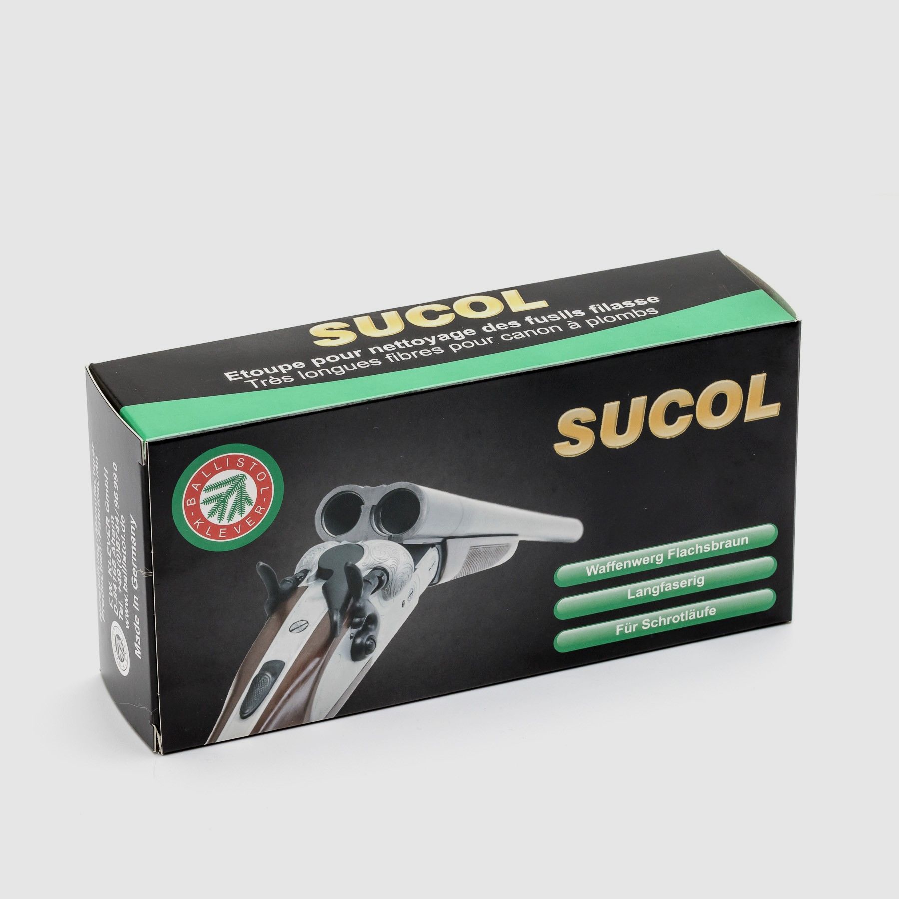 BALLISTOL SUCOL OLIO DI CANAPA MARRONE PER FUCILI