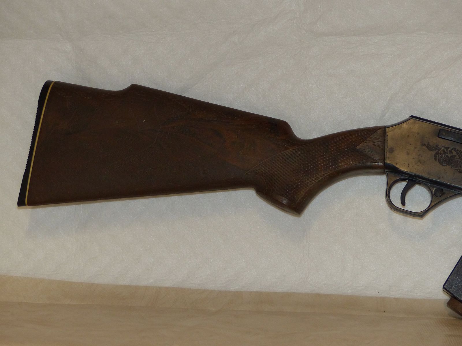 Carabina de aire comprimido Co2 de palanca inferior Daisy Power Line Mod. 990 Cal. 4,5 mm Diabolo y BB Dual Power USA vintage