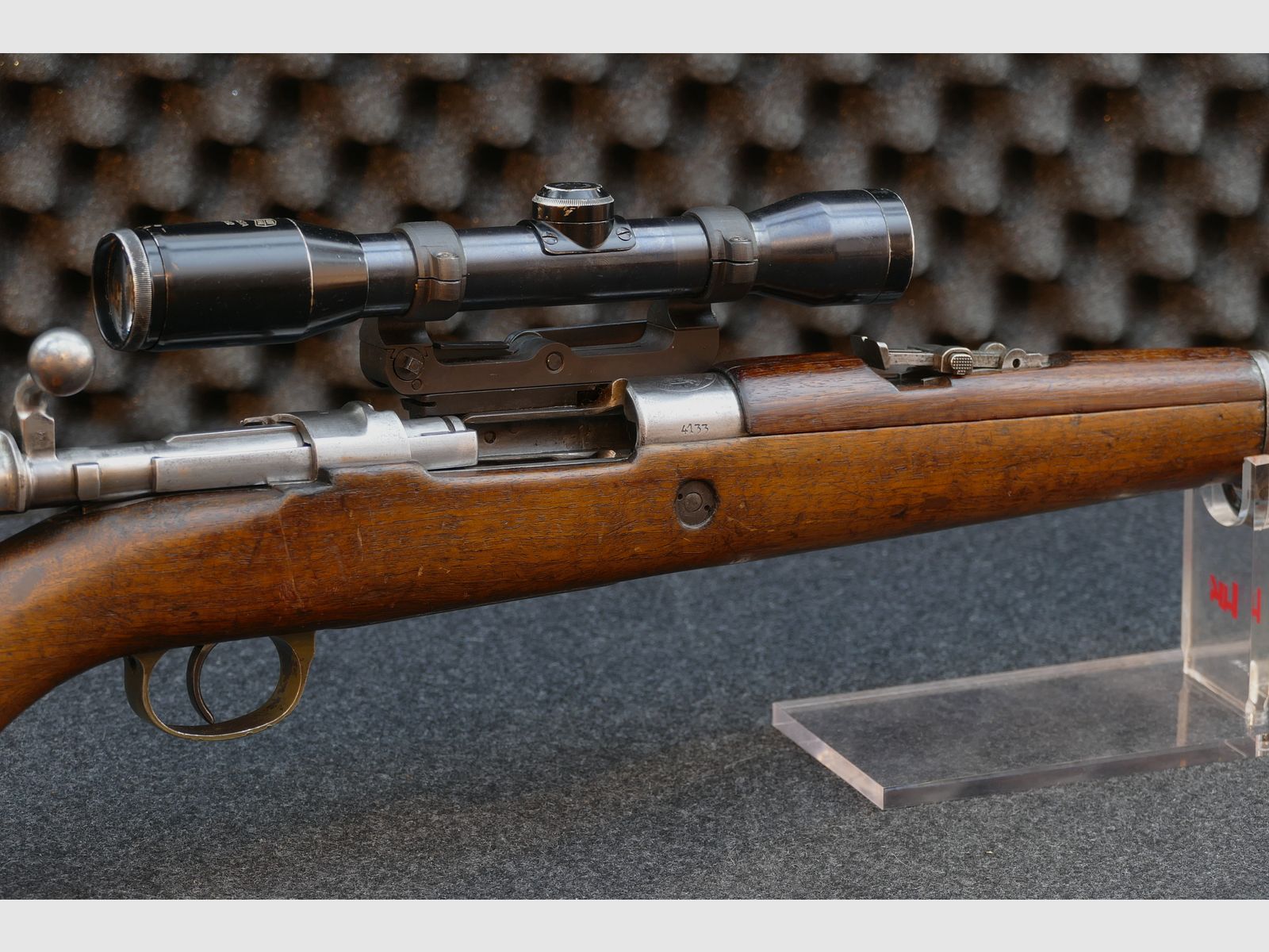 Kurzkarabiner Kurzgewehr „Kolumbien“ — FN-Typ, .30-06 Springfield, mit Seitenmontage