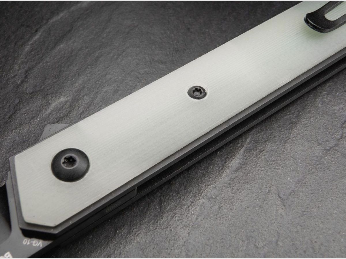 Böker Plus Kwaiken Air Mini G10 Jade Taschenmesser, Bild 8 von 12
