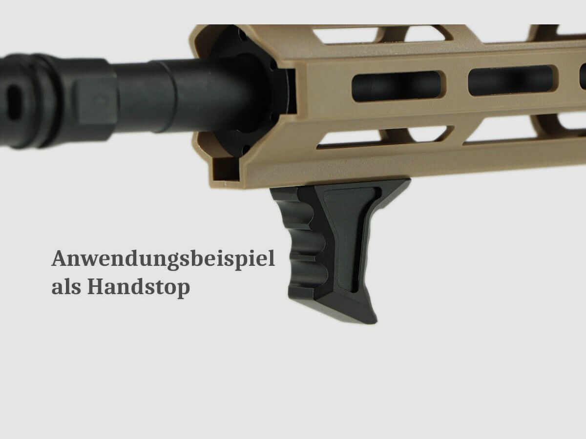 Keymod Mini Handschutz Griff/Handstop, schwarz