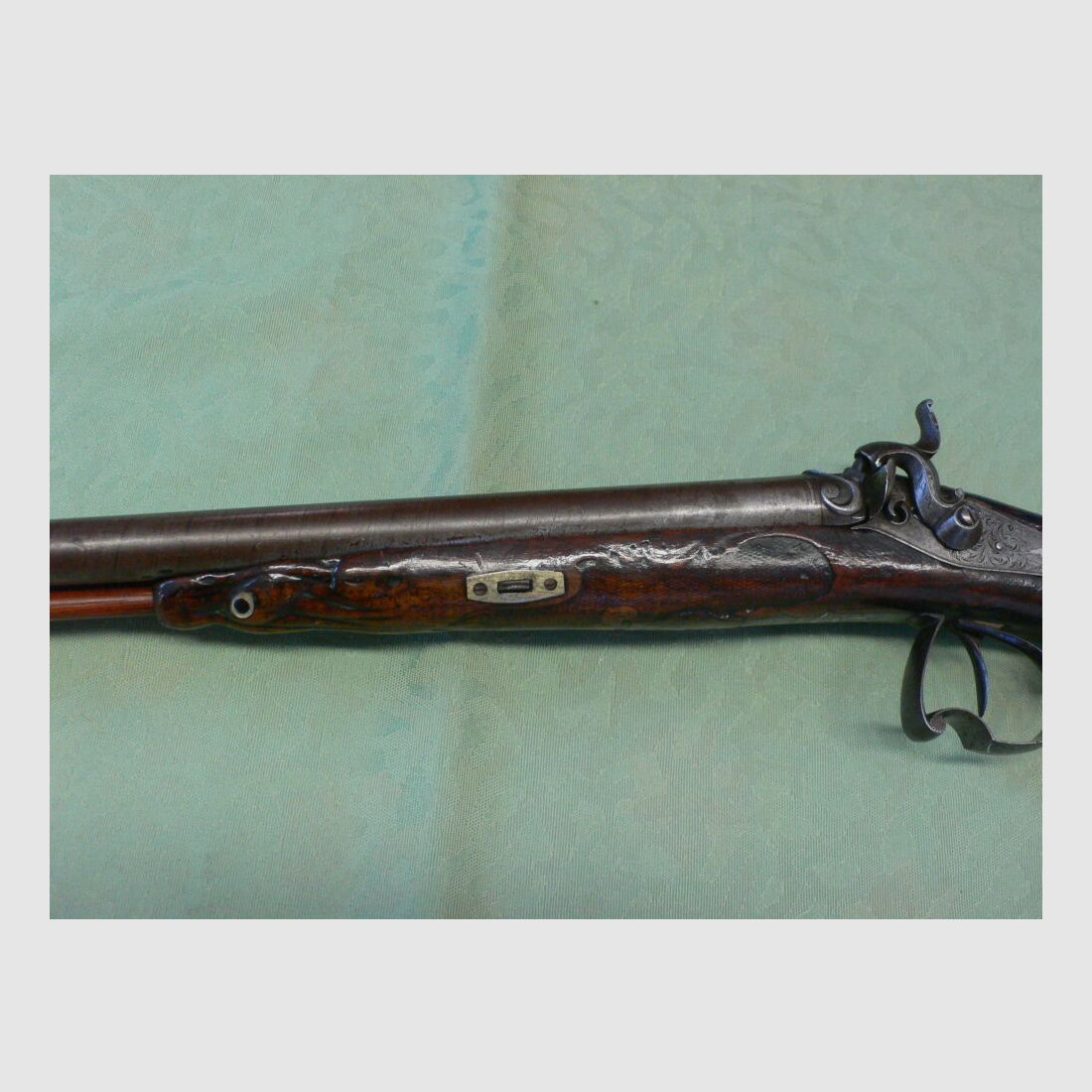 A.W. Edel Leipzig double-barrel shotgun