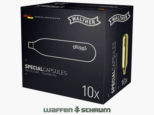 Walther Co2-capsules 12g 10-pack.