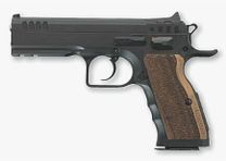 Tanfoglio Model Stock I, wprowadzenie do klasy produkcyjnej IPSC czarny dostępny od ręki, cena detaliczna: 1828 pistolet 9mm Luger