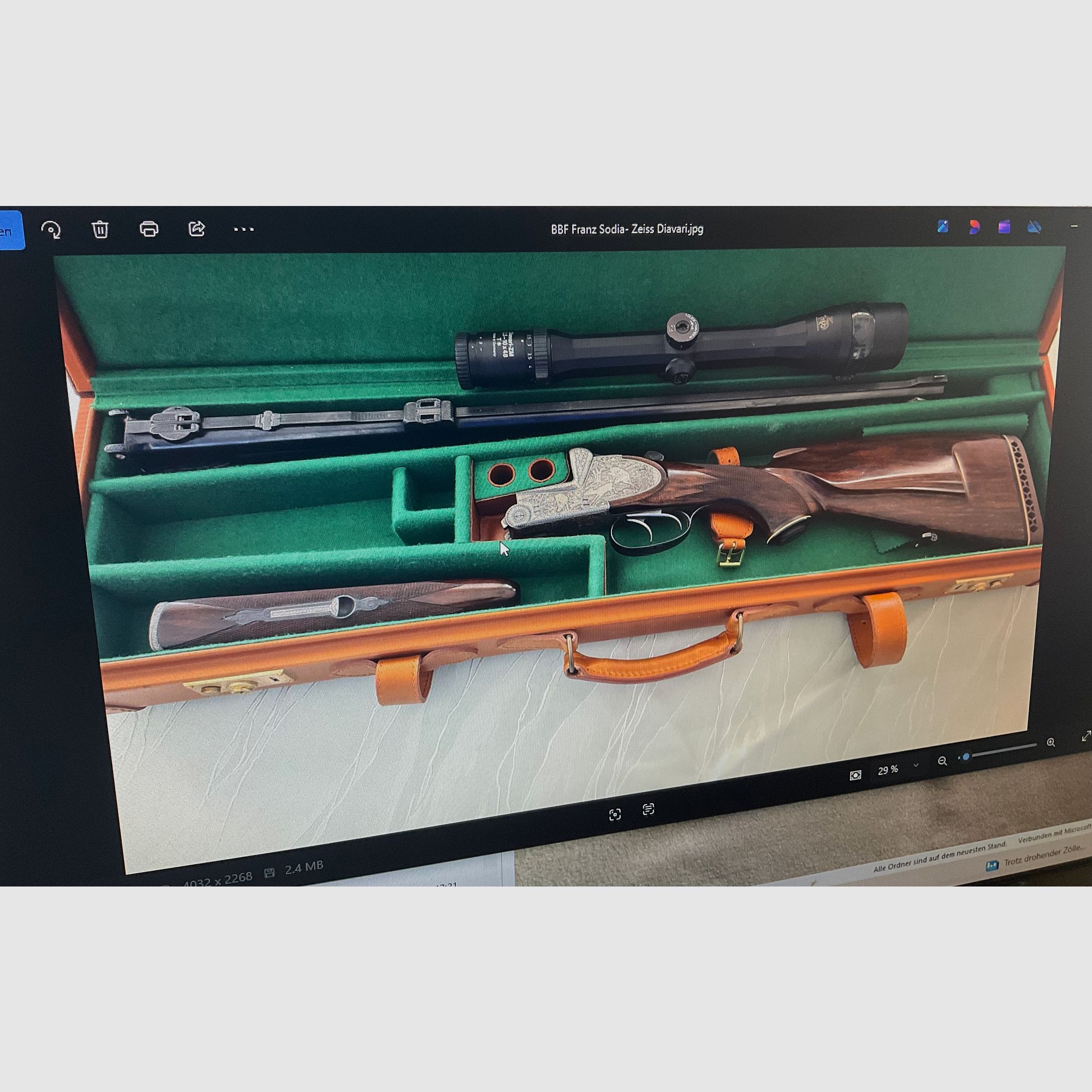 BBF Franz Sodia 12/70 7x65R- 8,5x63 Reb