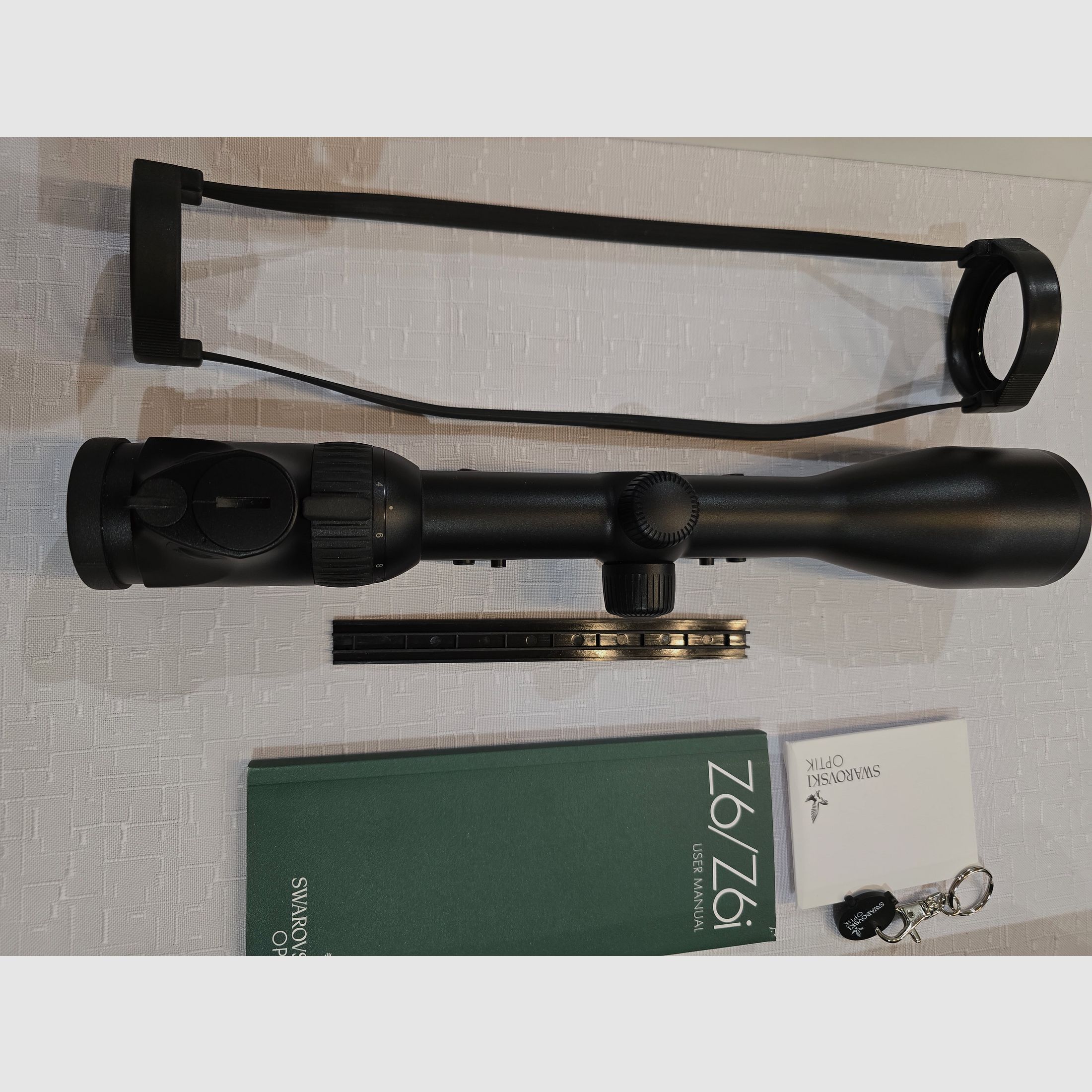 Swarovski Optik 2-12x50 Z6i mit Schiene SR auf Innomount QD Brückenmontage für Picatinnyschiene und Basen aus Stahl für Sauer 100/101 oder Rem.700.
