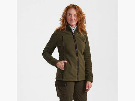 Deerhunter Lady Eagle Fleece Jacket Women Tarmac Green 36