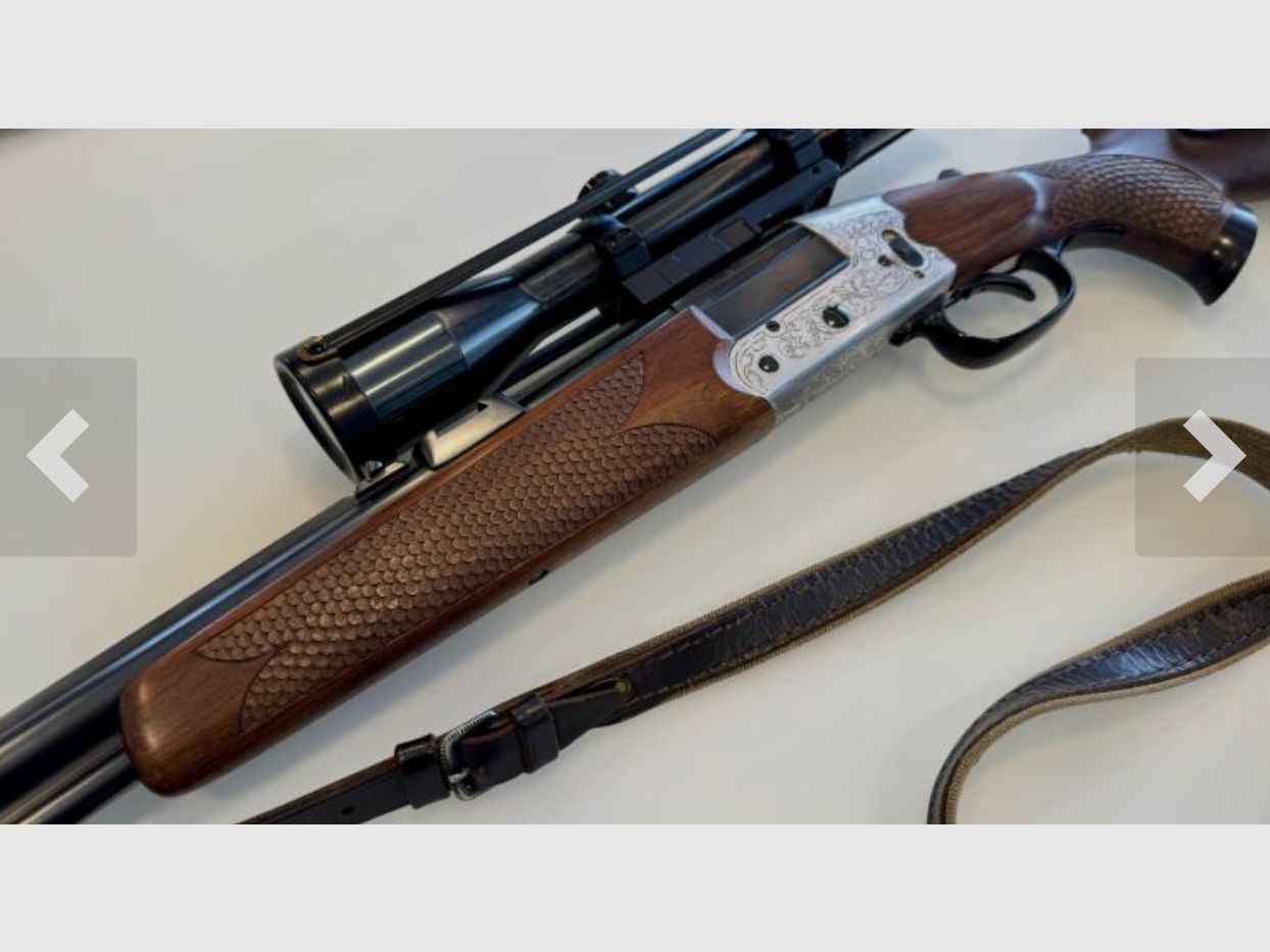 Bockbüchsflinte HEYM 22 (Kaliber 16/70 und 5,6x50 R Mag) + Swarovski Habicht 1,5-5x42 Optik