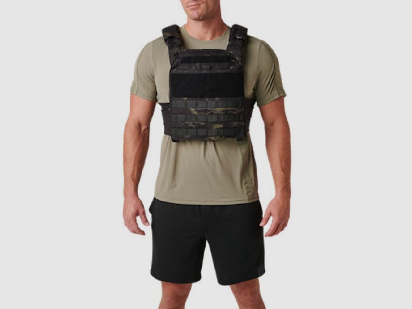 5.11 Tactical Tactec Trainer Trainingsweste Multicam Black
