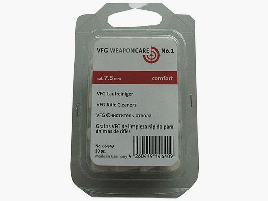 VFG Cleaner Comfort 7,5mm 50 pièces