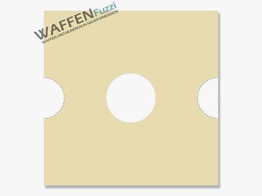 LG-Scheibenstreifen-Kassette, Luftgewehr 10m, 17 x 17 cm