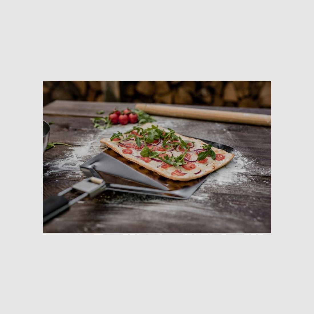 Grillfürst Pizzaheber klappbar