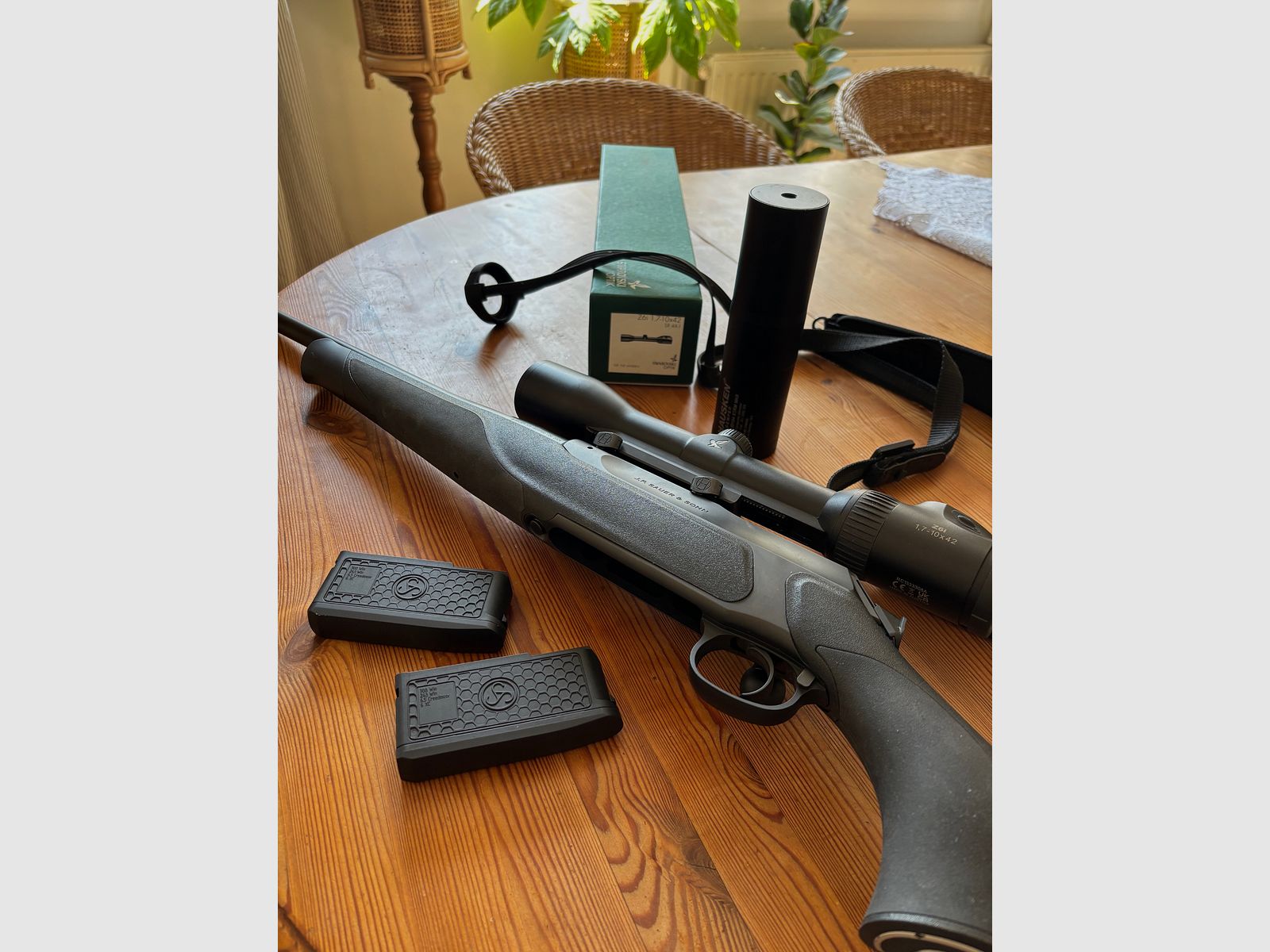 Sauer 505 Ergo Max .308 Win Komplett Set mit Swarovski Z6i und Hausken Dämpfer „RESERVIERT“