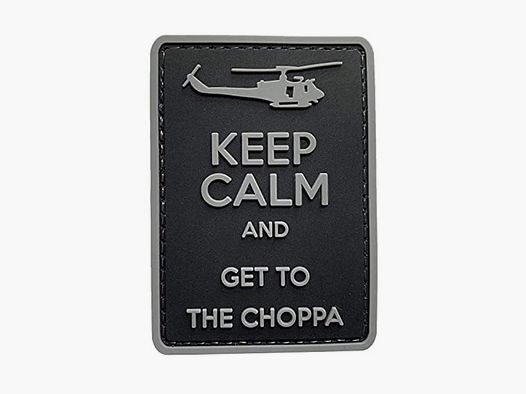 ASMC ASMC 3D Patch Keep calm and get to the choppa