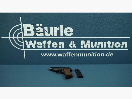 Manurhin Walther PPK - Polizei Abnahme 7,65mmBrowning