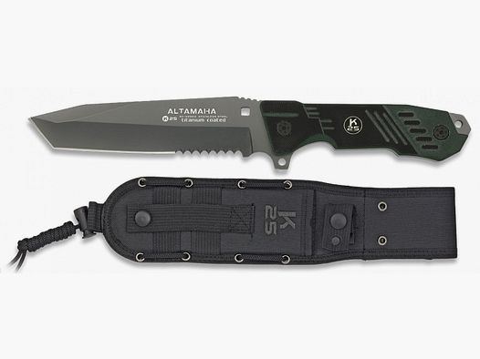 K25 ALTAMAHA Einsatzmesser Titan beschichtet Messer ***89,95***