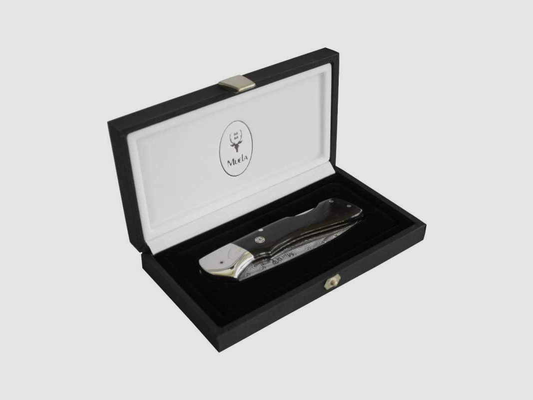 Muela Damast Taschenmesser Granatapfelbaum Sammlermesser