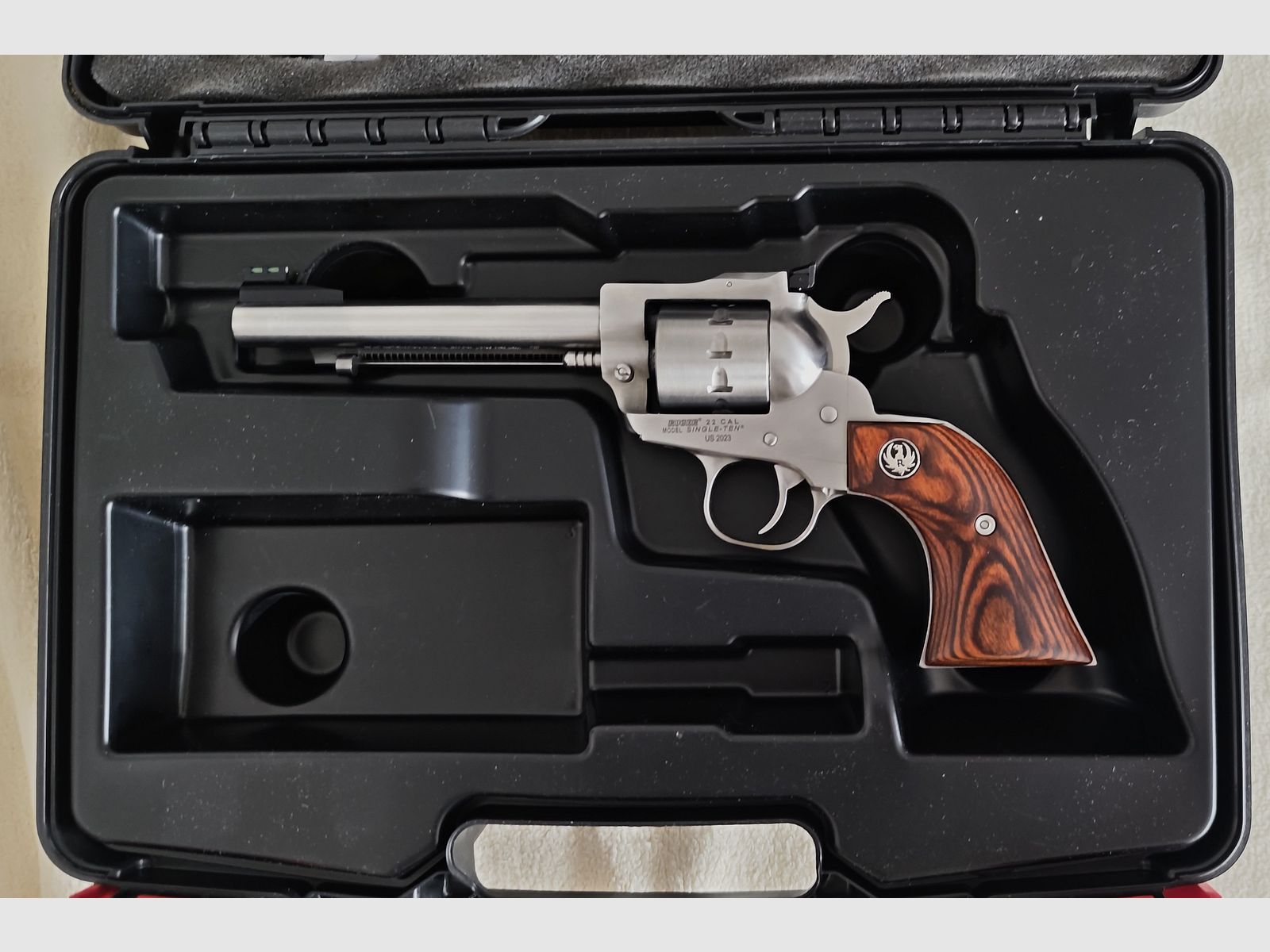 Beautiful small caliber single action revolver RUGER Single-Ten