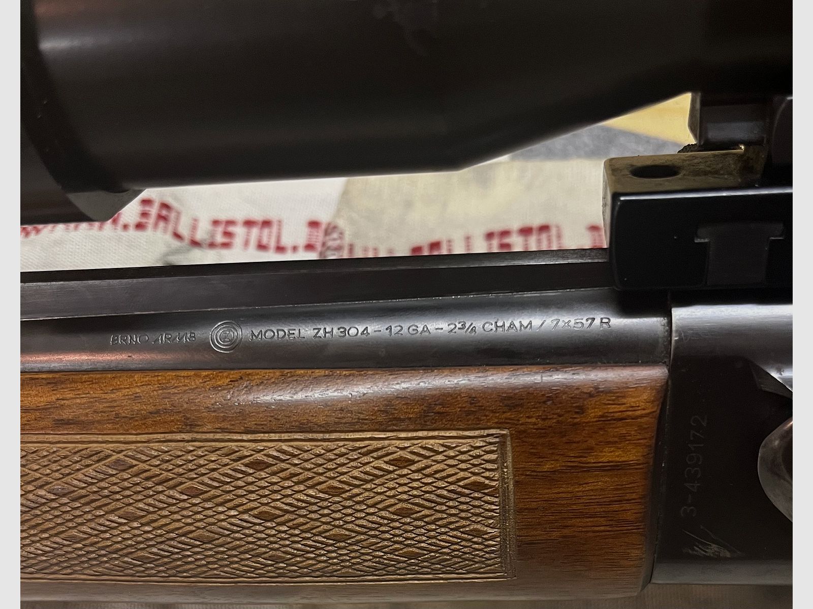 Fusil à bouchon Brünner Mod ZH304/ZH301/ZH306