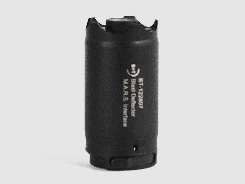B&T Blast Deflector mit Glasbrecher M.A.R.S, Schwarz