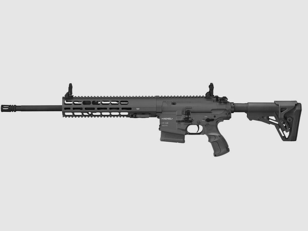 Haenel CR 308 20", Matchabzug und langer M-Lok Vorderschaft