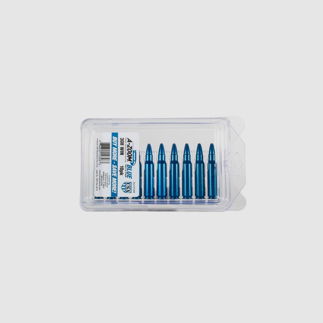 A-Zoom Snap Caps .308 Win. Blue Valu-Pak 10 pcs.