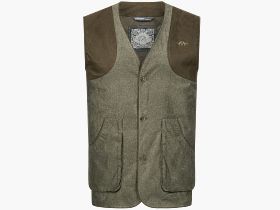 Blaser Herren VINTAGE Wing Weste oliv-melange / schwarz
