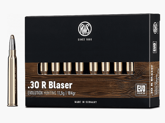 RWS .30 R Blaser Evo 184 gr. - 20 pz