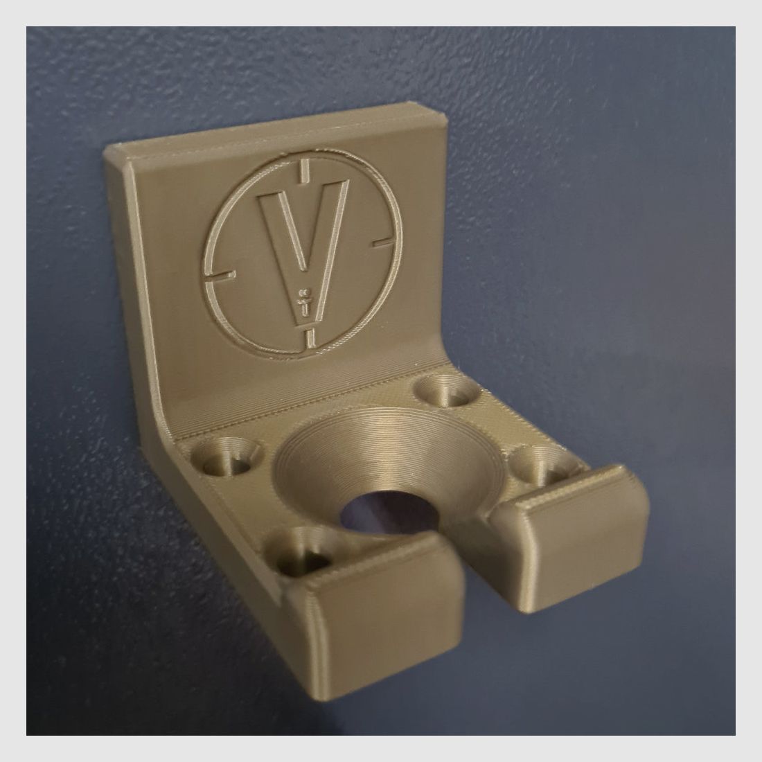 Putzstock- / Reinigungsschnur-Halter, magnetisch, individualisiert