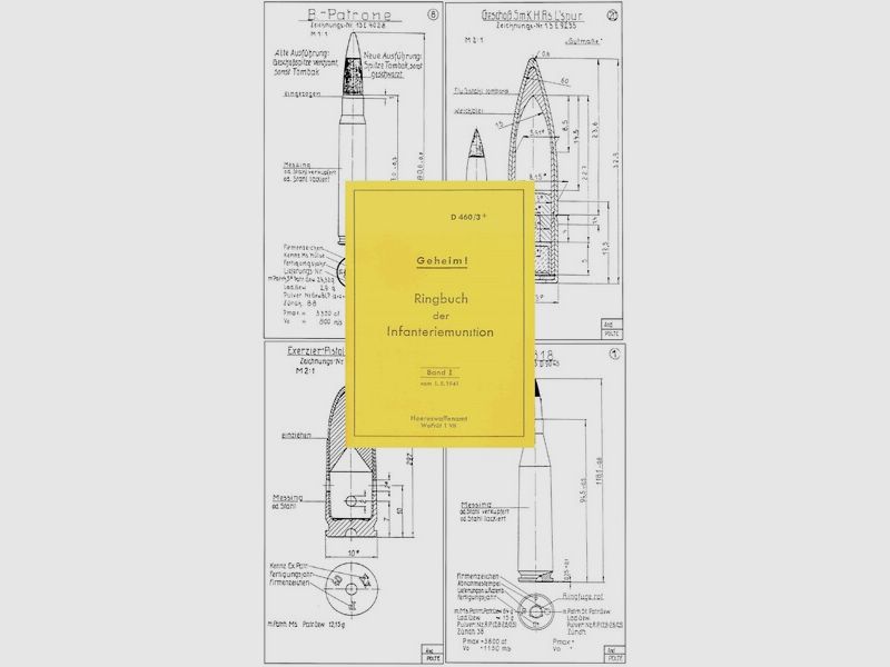 Handbuch Heeres-Waffenamt Handfeuerwaffen-Munition 1941