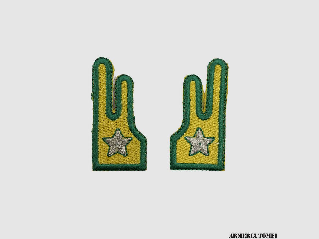 GUARDIA DI FINANZA – PAIR OF EMBROIDERED VELCRO PATCHES