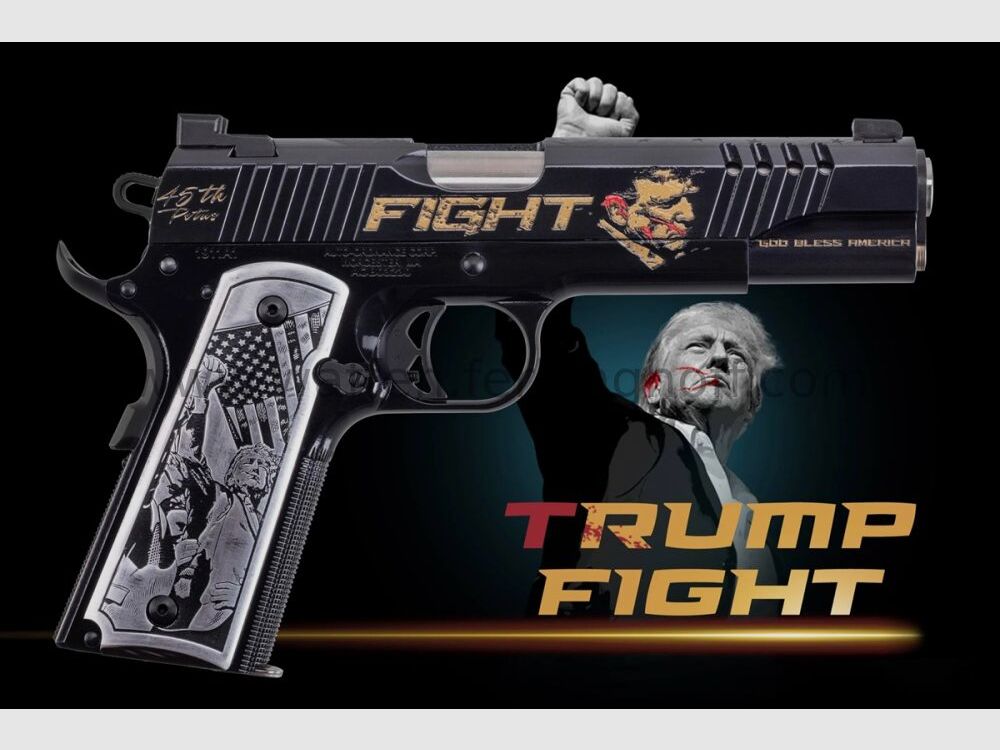 Auto-Ordnance 1911A1 Trump Fight 5