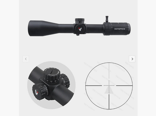 Victoptics OPFF-01 S4 Zielfernrohr 4-16x44 FFP - für 21mm Picatinny/Weaver