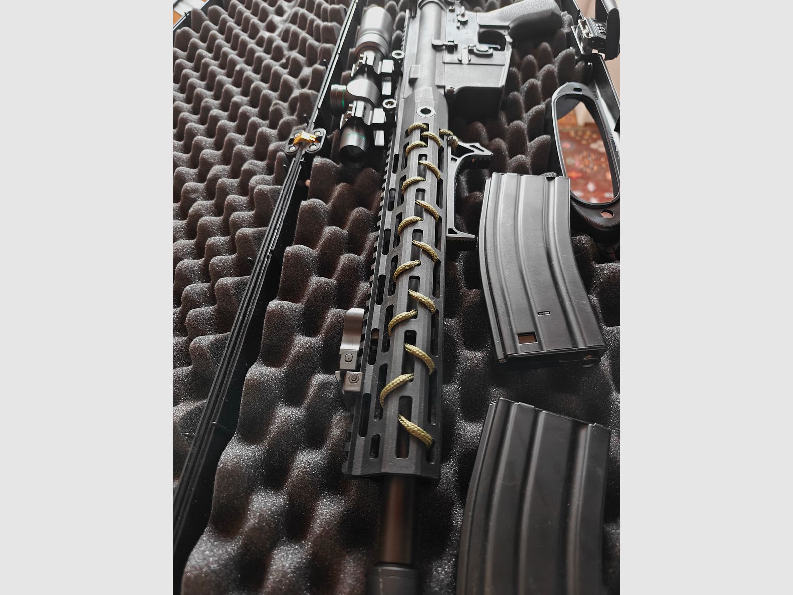 Begadi Sport M4 "Nylon Series" -GEN.5- Upgrade S-AEG mit PRO HopUp, Begadi CORE EFCS / Mosfet & FSWS 