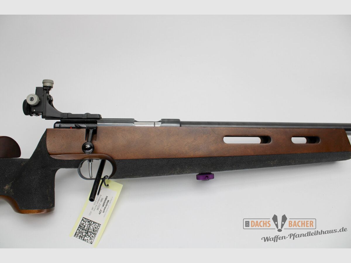 EL Fucile Weihrauch HW 660M Cal. .22lr con Diottra Fucile di Match, immagine 6 di 9