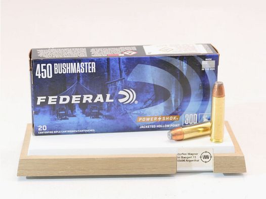 Federal Power Shok SP 300grs. à20 .450 Bushmaster