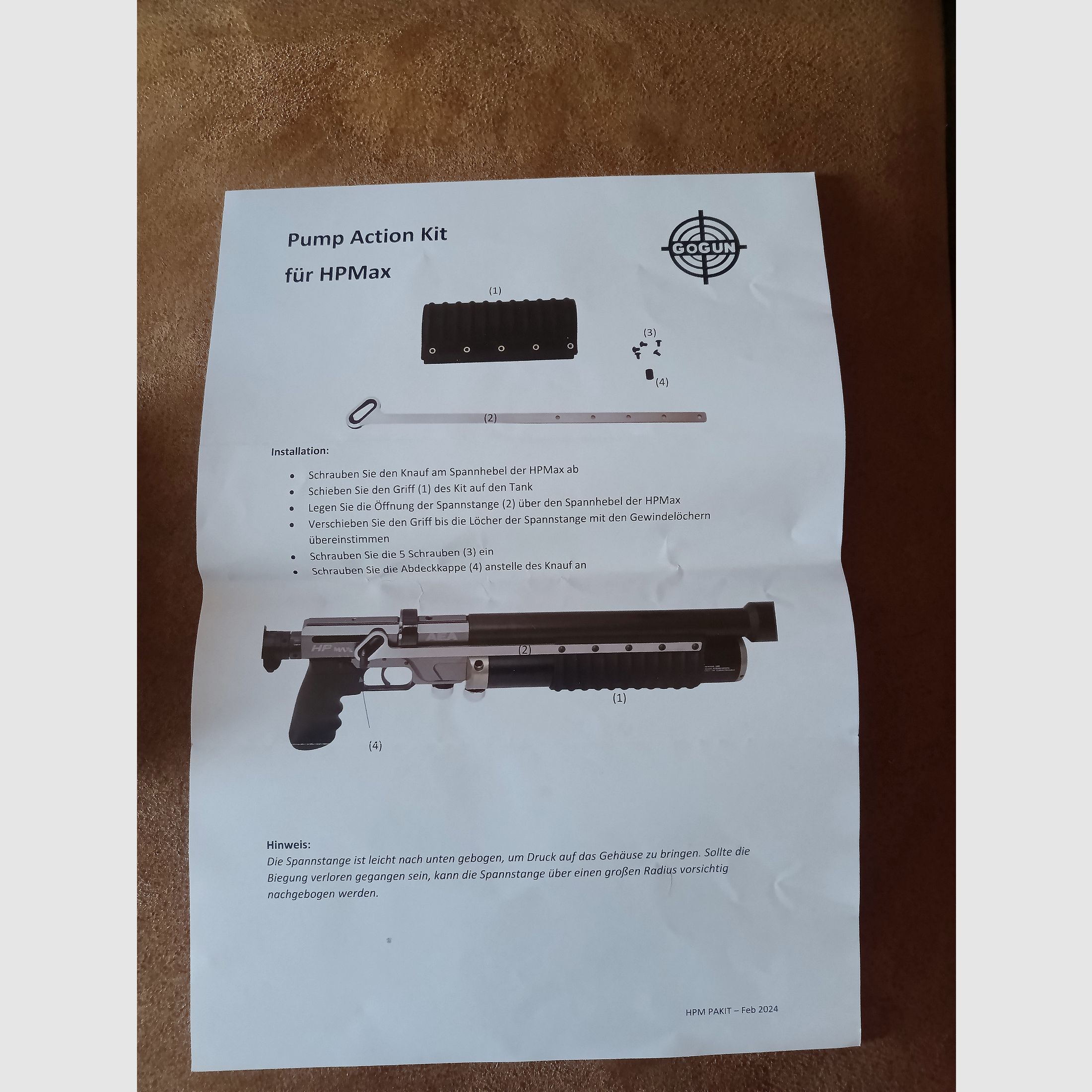 AEA HP MAX MK1 avec de nombreux accessoires