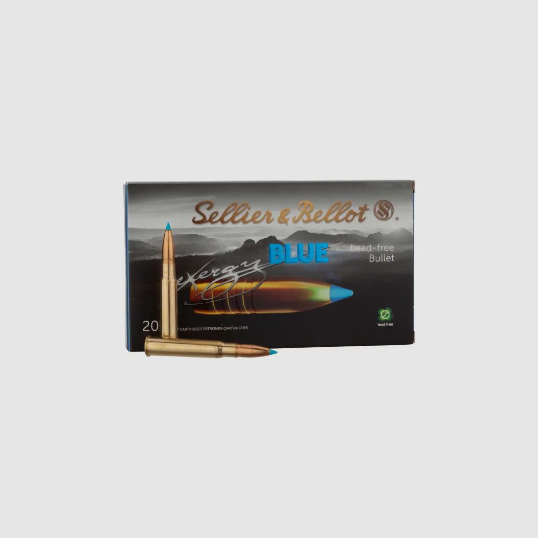 SELLIER & BELLOT EXERGY BLUE / TXRG - 8x57 IRS / JRS - 196 GRS. - 20 SCHUSS