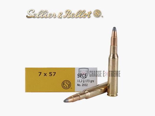 20 Munitions S&B cal 7×57 173gr SPCE