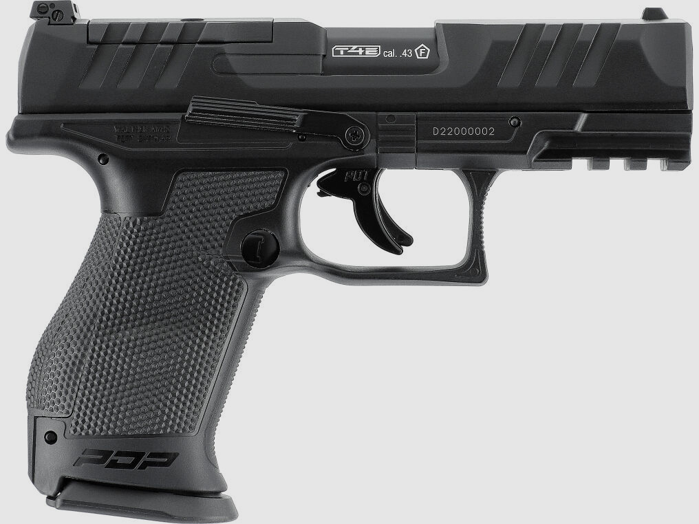 Walther PDP Compact 4" T4E Paintball Umarex Kal. .43 - schwarz