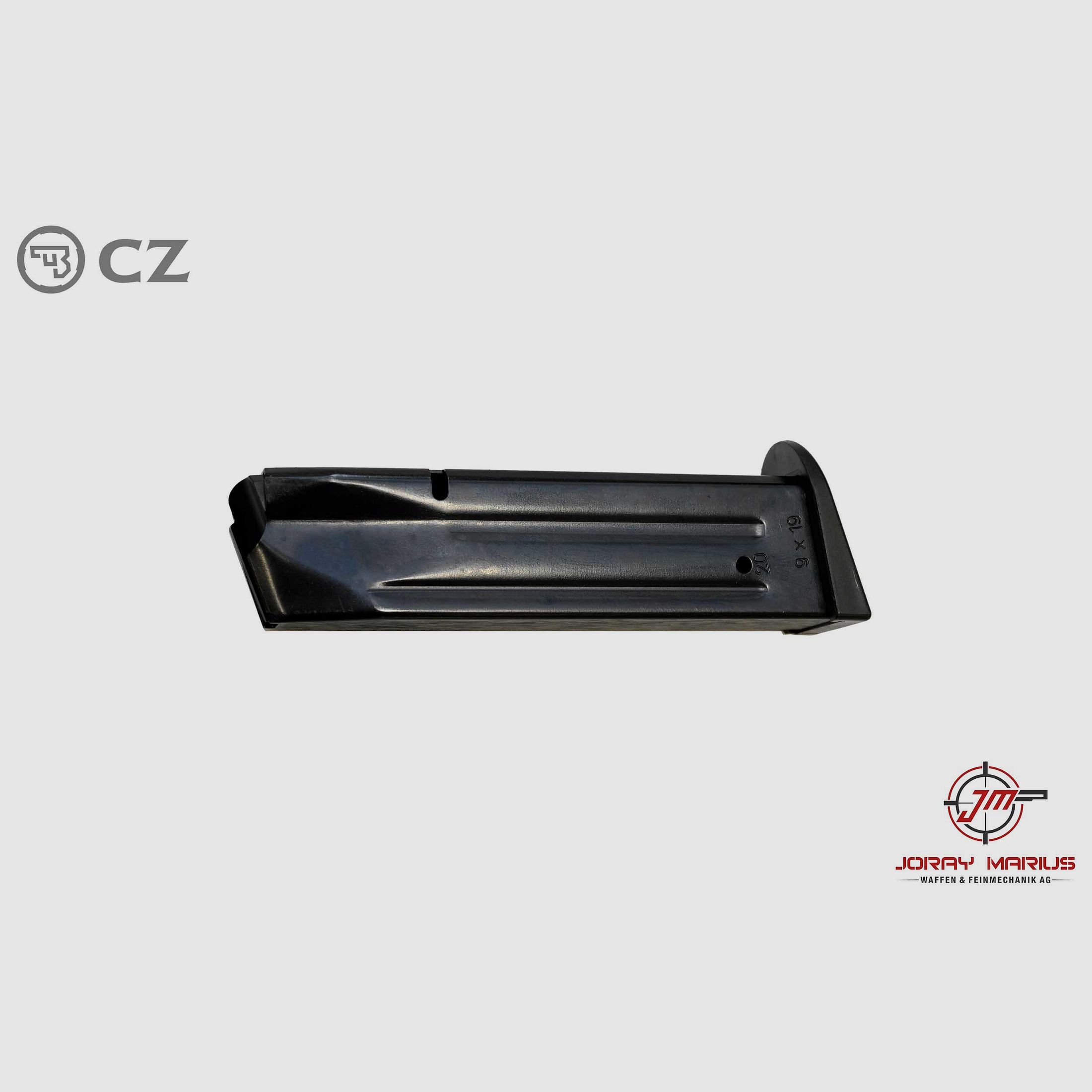 CZ TS/ST/75M Magazin 9mm Para, 20-Schuss