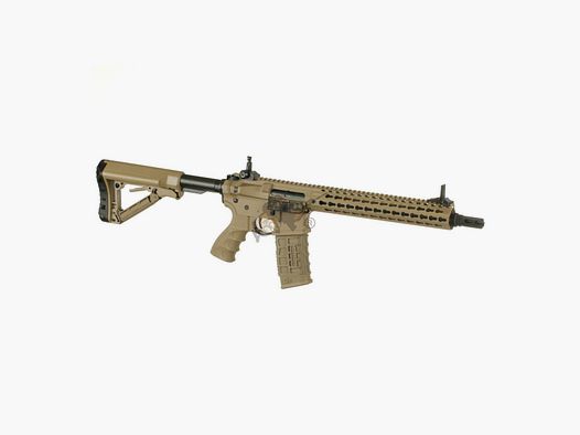 G&G CM16 SRXL con ETU in Desert Airsoft S-AEG libero da 18