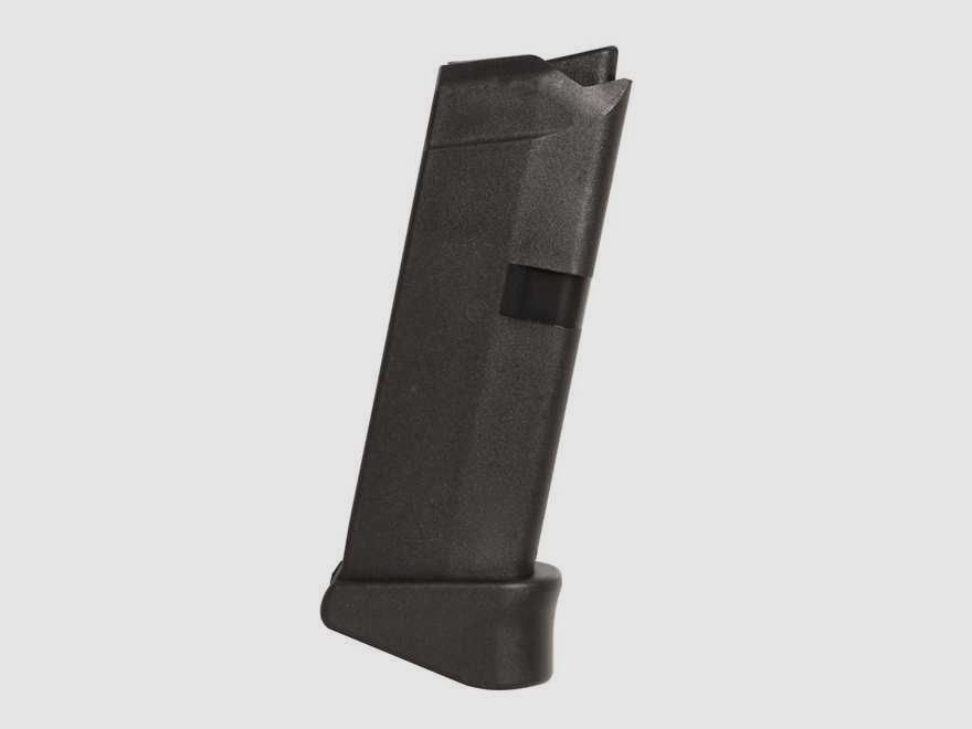 GLOCK Polymeer Magazijn met Verlenging voor GLOCK 43 9mm 6rd, afbeelding 1 van 3