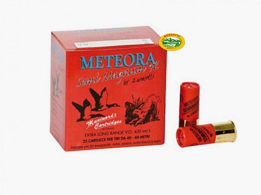 ZANOLETTI METEORA SEMIMAGNUM Kal.12 gr.42 pb.4 spezielle Taube