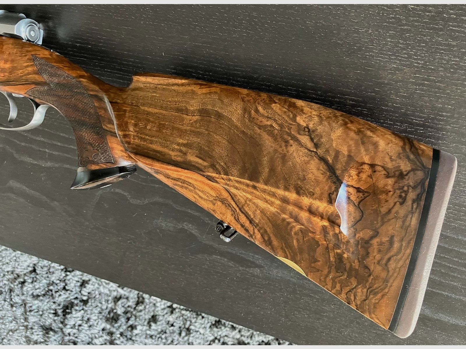 Einzigartiger Custom Mauser M98 8x64S „Kurpfalzstutzen“ Hansjoachim Hensel