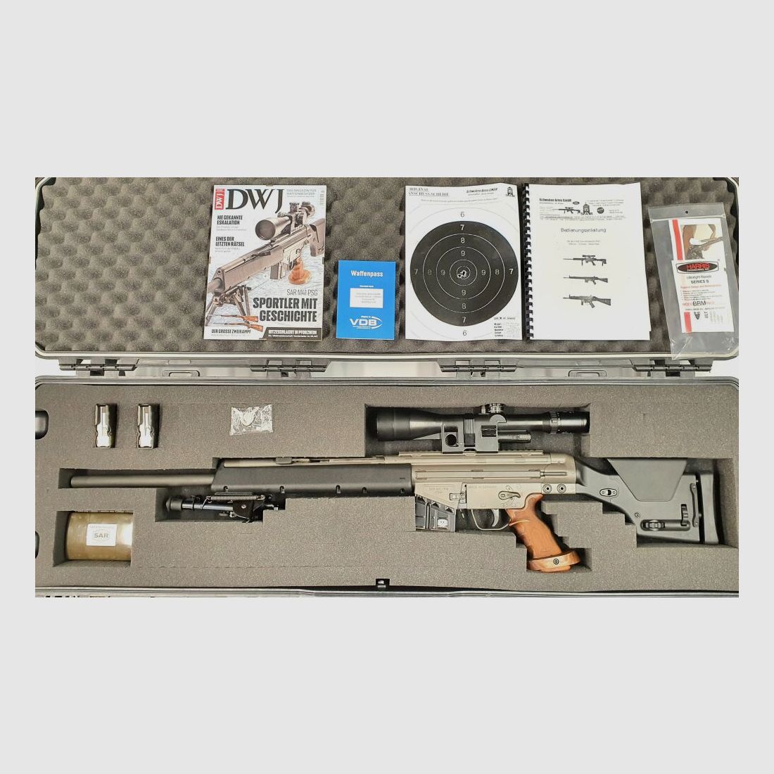 SAR Schwaben Arms GmbH M41 PSG Präzisionsgewehr Kaliber TESTBERICHT VERSION