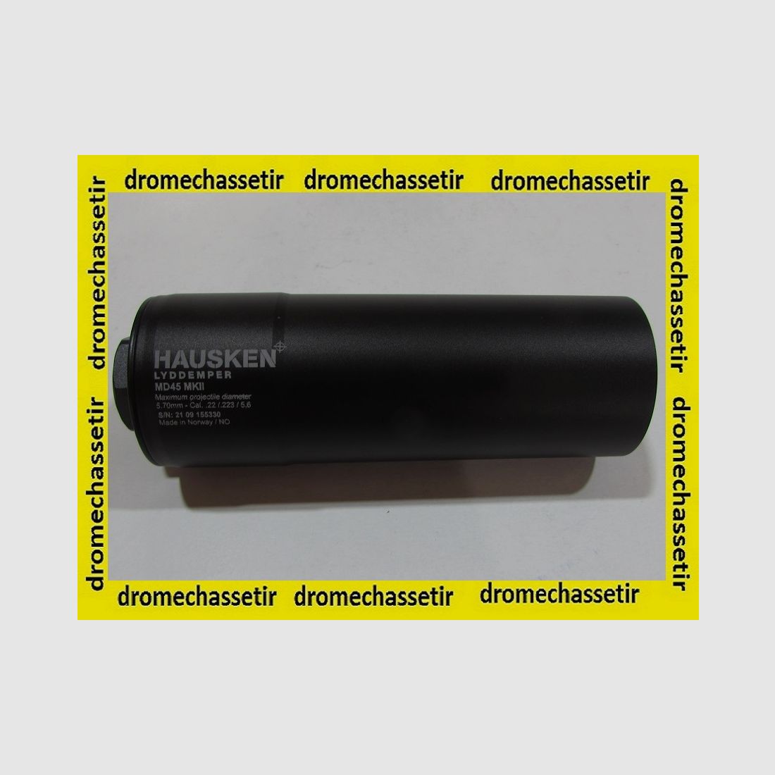Schalldämpfer Hausken MD 45 MK2 Gewinde 18×1 Kal. 22 schwarz