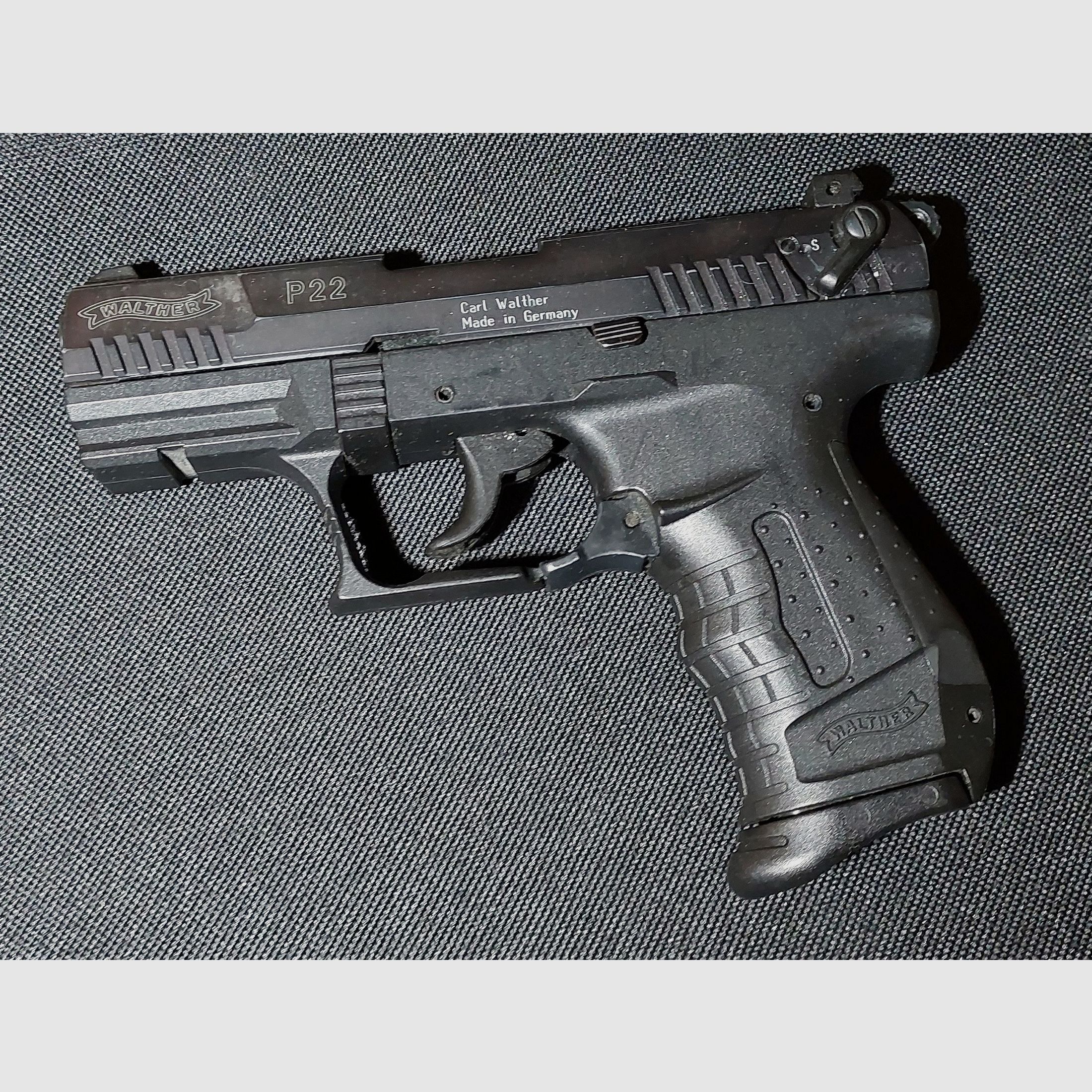 Walther P22 (P 22 Classic) Schreckschusspistool 9mm P.A.K. zwart (PTB 778)