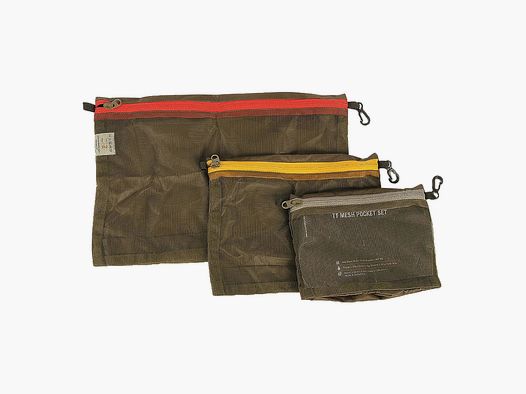 Set de poches en maille Tasmanian Tiger - Olive