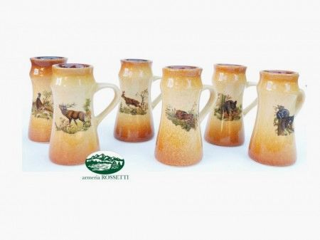 GUNTHER Set of 6 ceramic cups